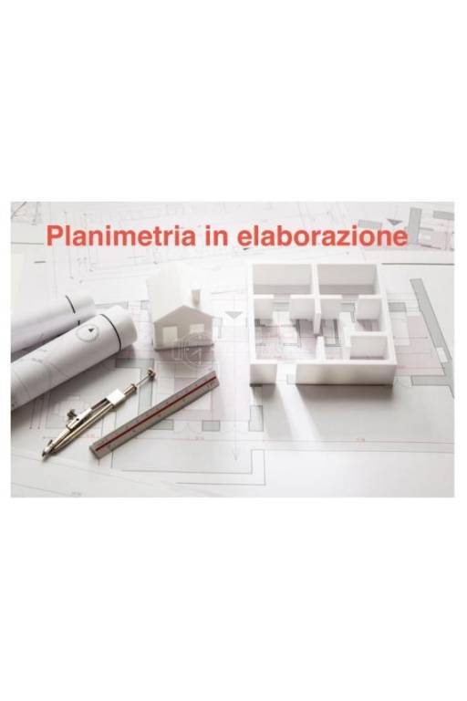 planimetria in fase di elaborazione