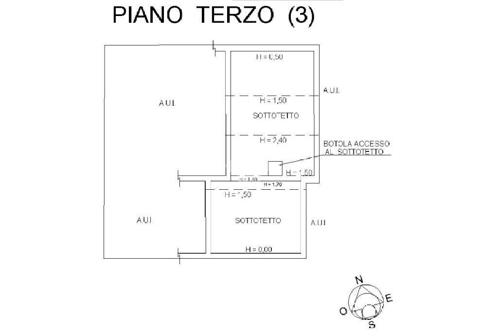 planimetria statica piano terzo