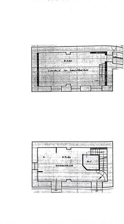 Planimetria Cantina e piano rialzato