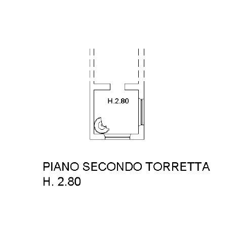 planimetria torretta