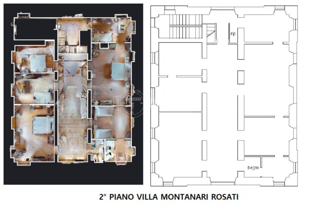 planimetria 2° piano