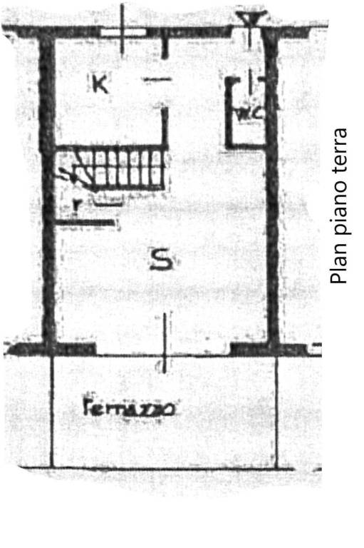 Plan CA.1688 piano terra