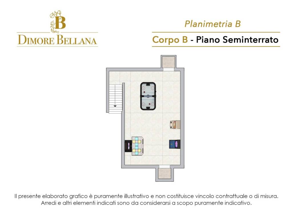 Progetto LOTTO B - PIANO INTERRATO - Bellusco