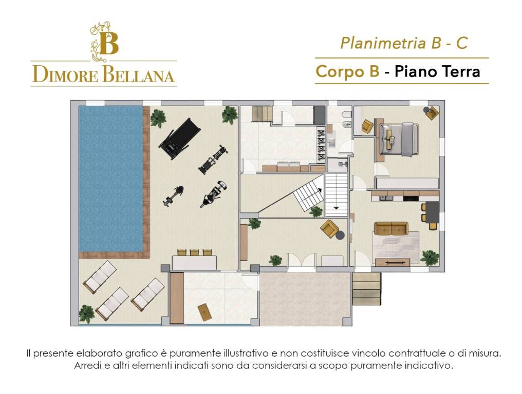 Progetto LOTTO B - PIANO TERRA - Bellusco