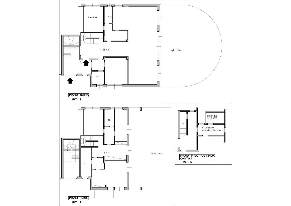 planimetria via aurelia P.s1-t-1-int.2 autocad 1