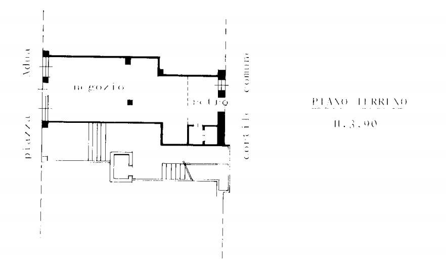 PLANIMETRIA PIANO TERRENO