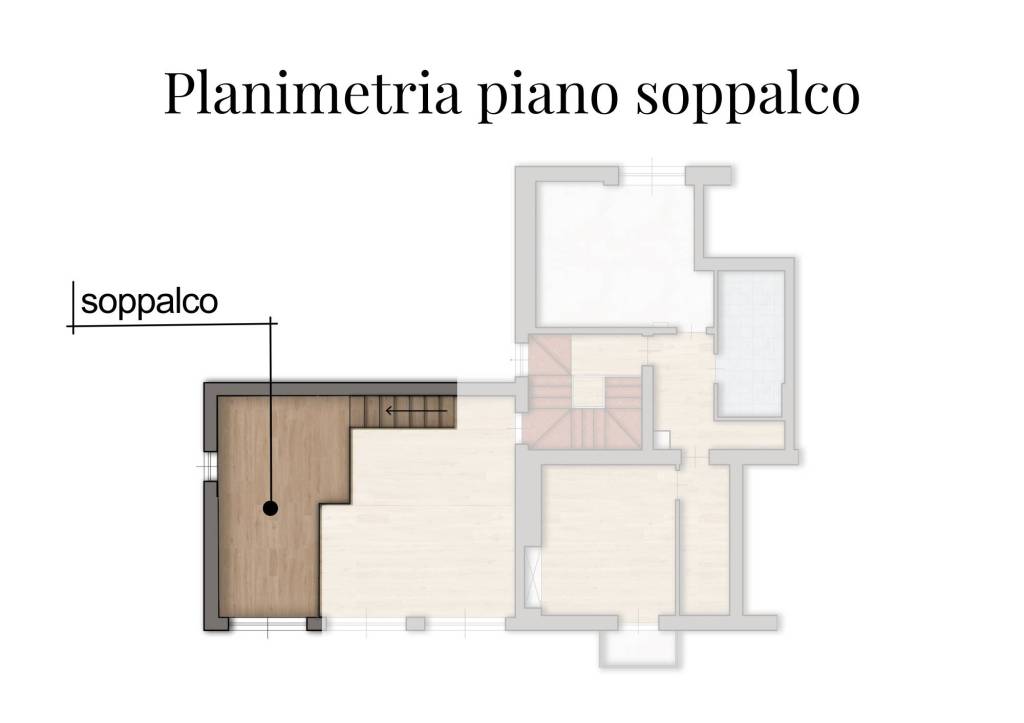 Planimetria piano soppalco