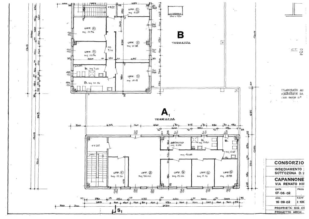 PIANTINA CAPANNONE A-B-C- 1