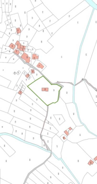 estratto di mappa comune di Cannobio loc Calachina