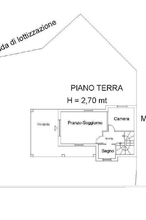 piano terra e interrato