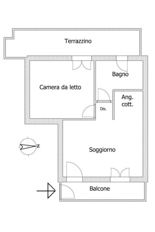 Planimetria pub mentana119 verticale