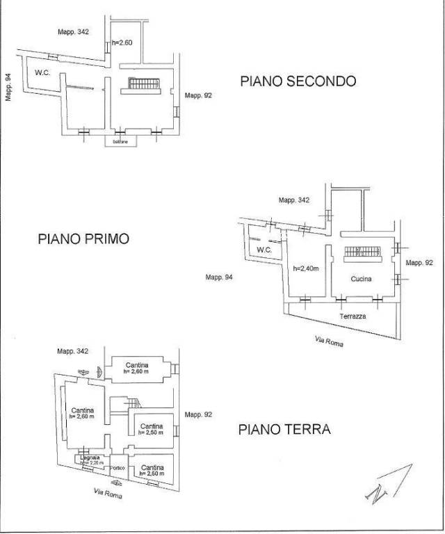 Pianta catastale