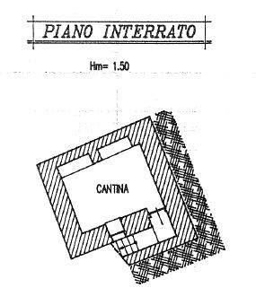 Planimetria piano interrato