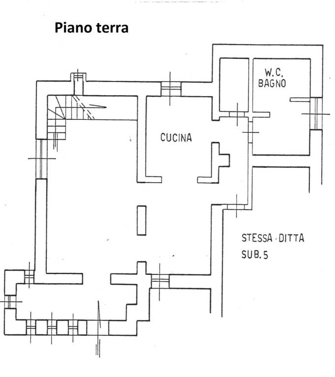 planimetria piano terra