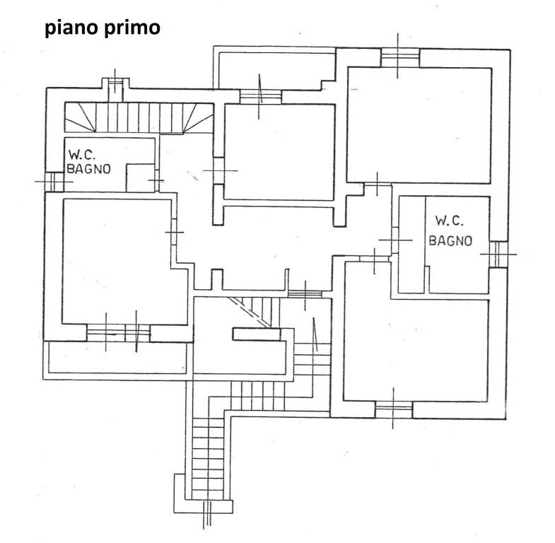 planimetria piano primo