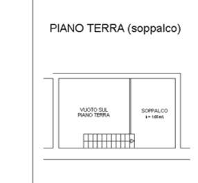 Plan catastale soppalco