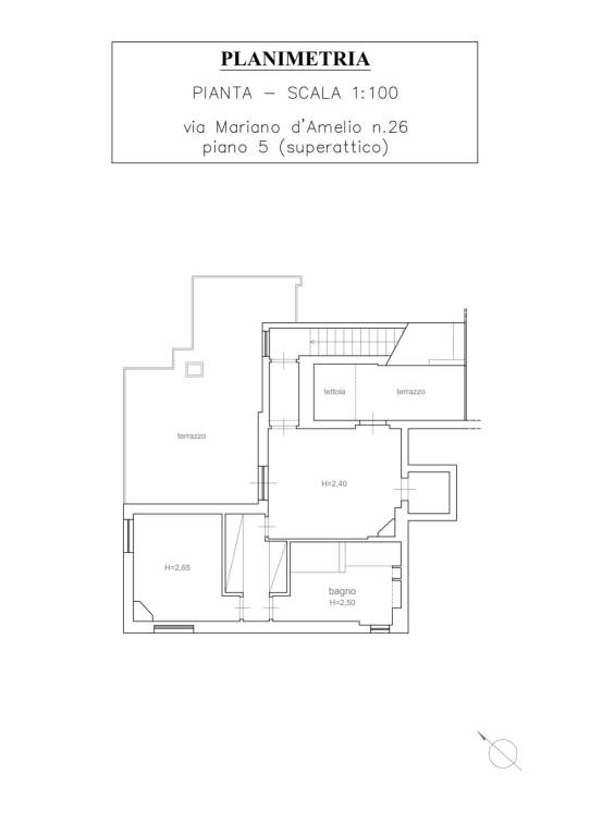 PLN P5 via Mariano D'Amelio 26