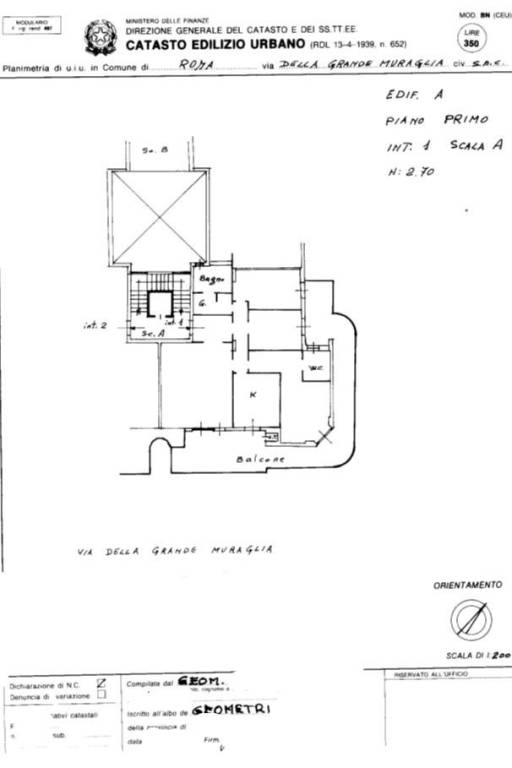 Planimetria G.M. 310 int. A1