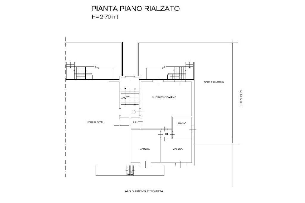 planimetria statica piano rialzato