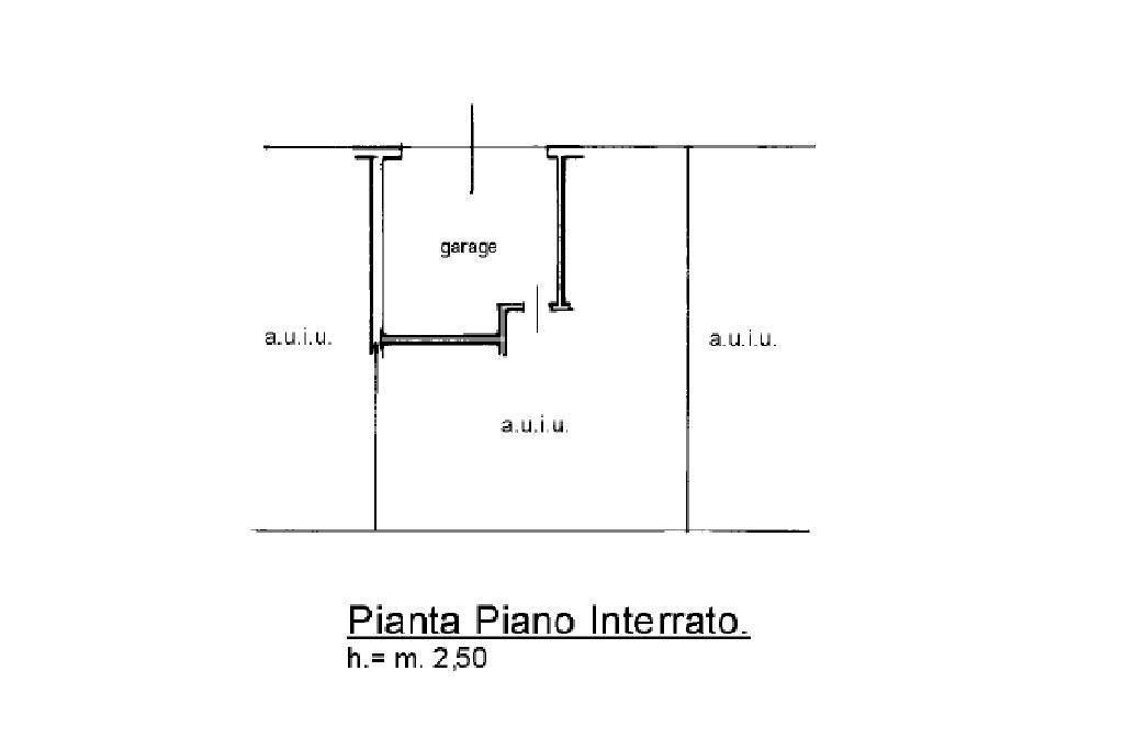 PLANIMETRIA GARAGE