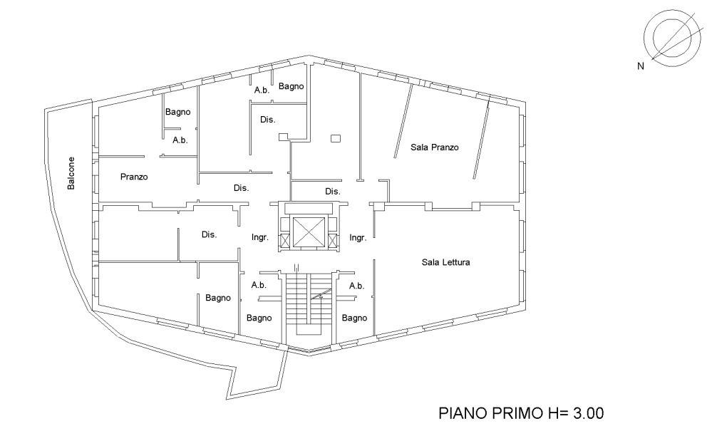 catastale piano 1