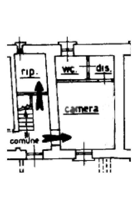 Planimetria monolocale