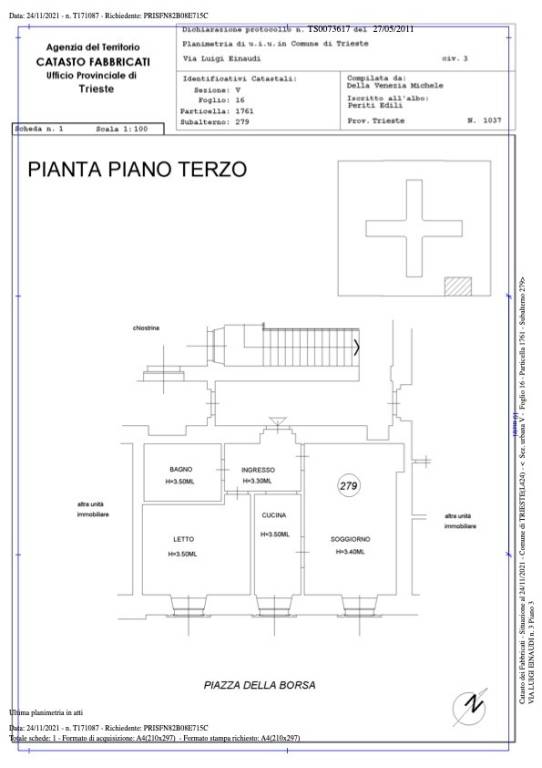 PLANIMETRIA ALLOGGIO