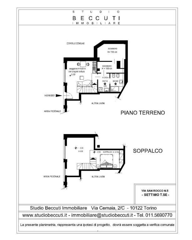 Via S.Rocco 5 Settimo U1