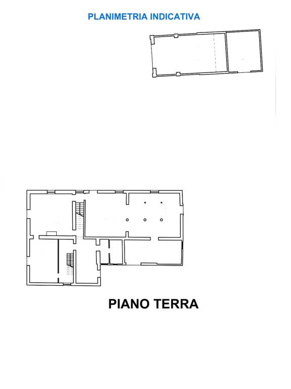 Planimetria piano terra