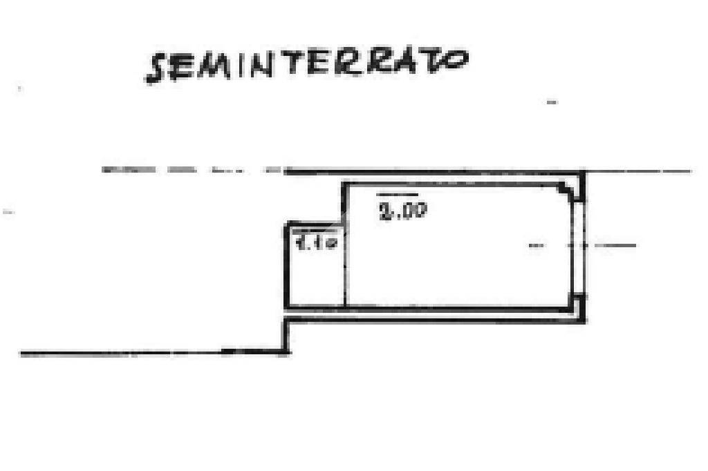 planimetria piano seminterrato