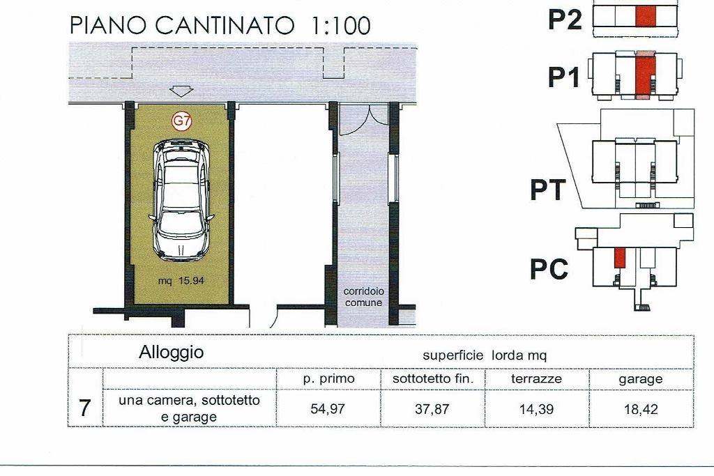 alloggio 7 interrato