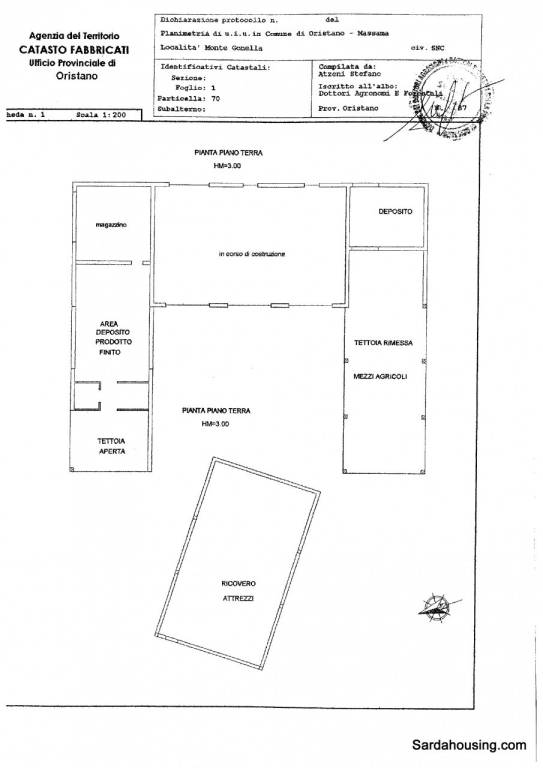 Casale Massama in vendita a Oristano, Sardegna, Sardahousing