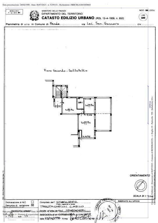 Planimetria catastale rende 2023 - DOC_1650461817 