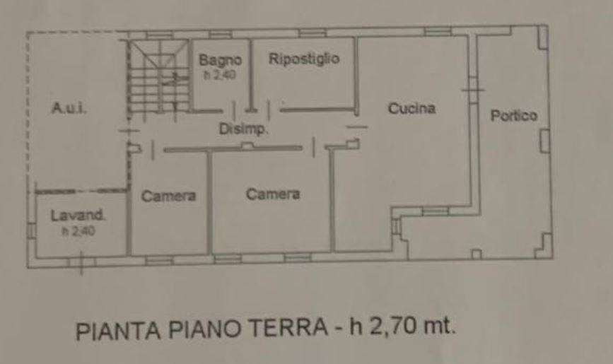 PIANTINA PIANO TERRA