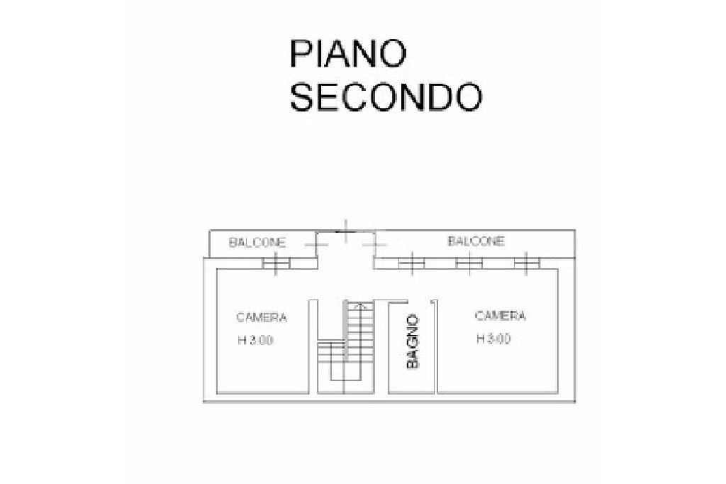 planimetria virtuale piano secondo