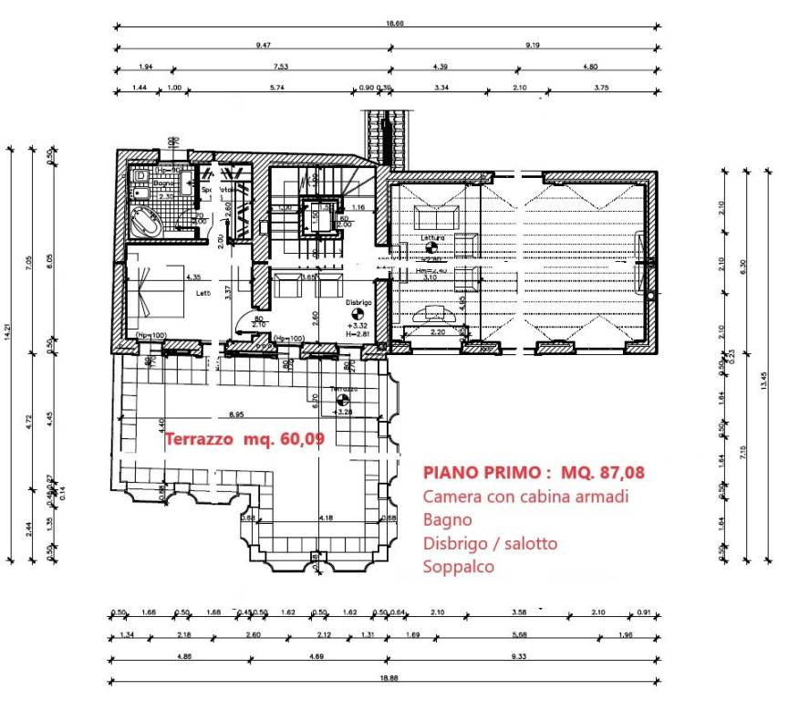 Piano primo Villa