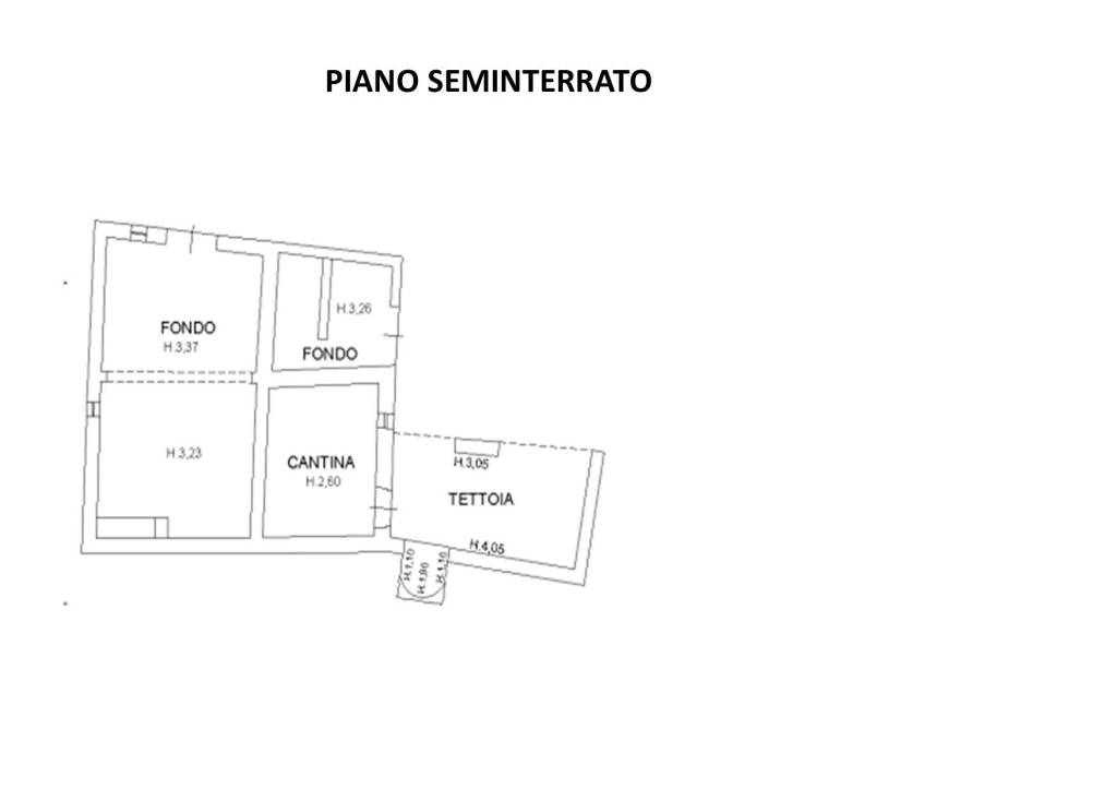 pIANO SEMINTERRATO