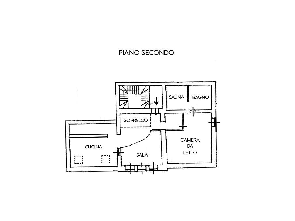 planimetria piano secondo