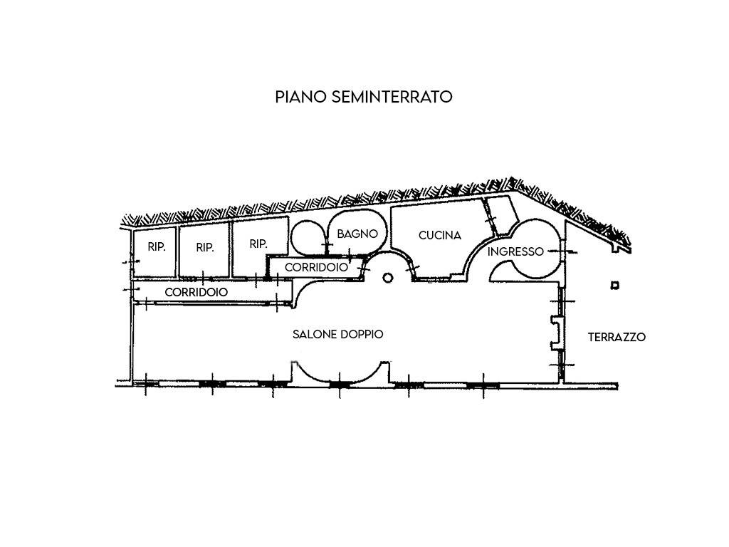 planimetria piano seminterrato