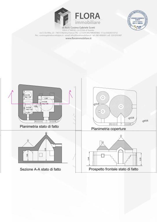 plan trulli Lamia Vecchia