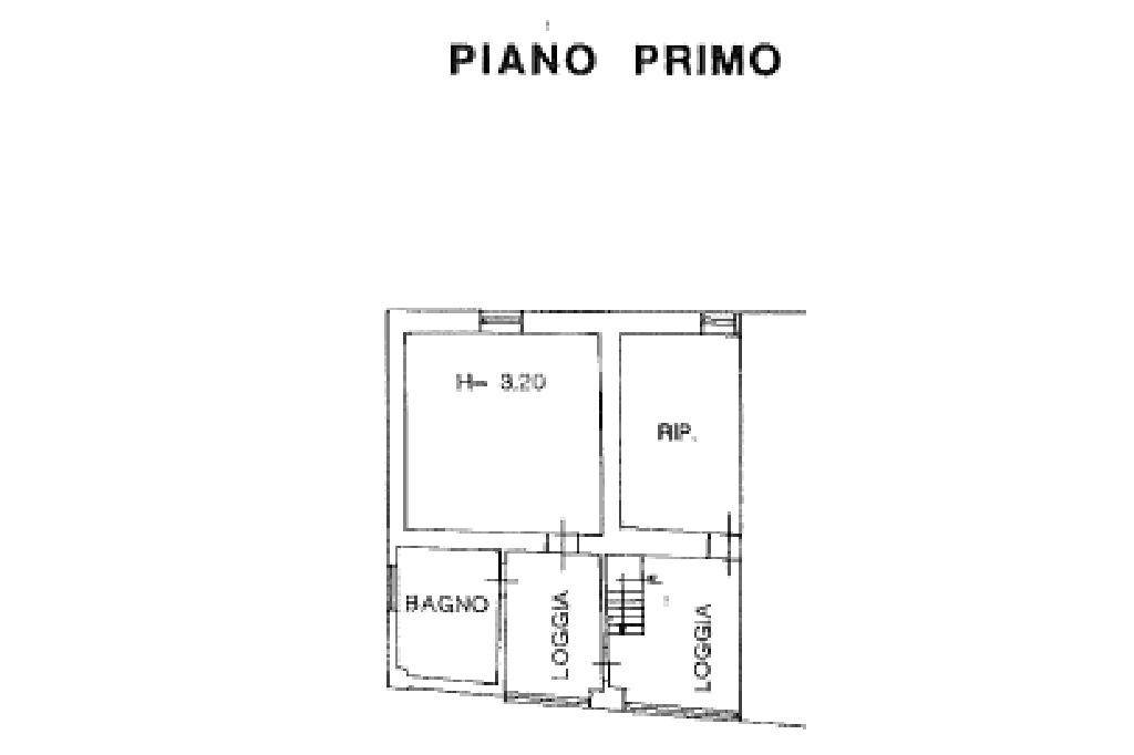 planimetria piano primo