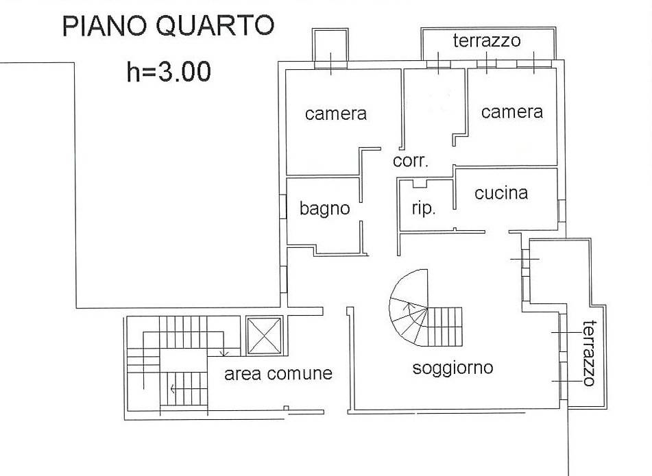 Appartamento Piano Quarto