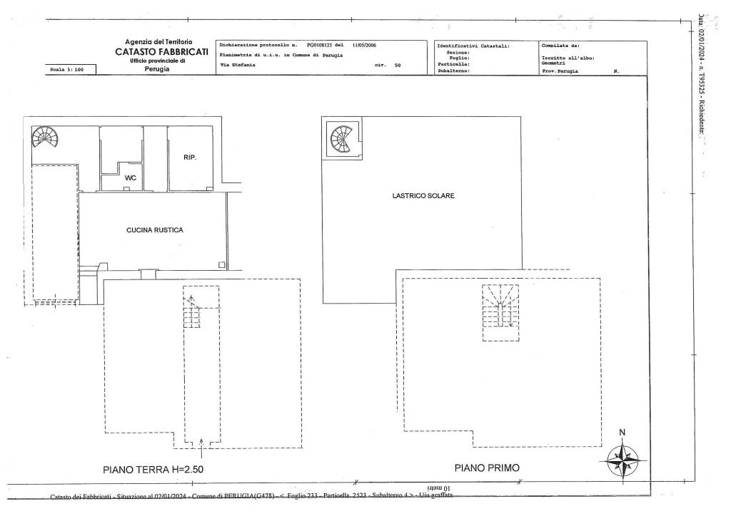 ZONA RUSTICO-CANTINE V. Stefania Case Bruciate