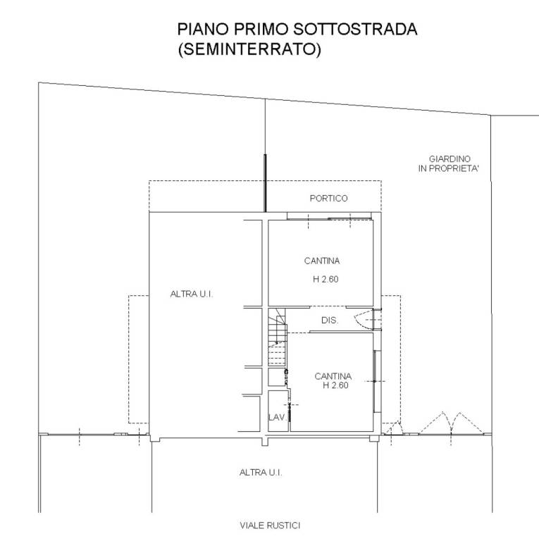 PIANO SEMINTERRATO