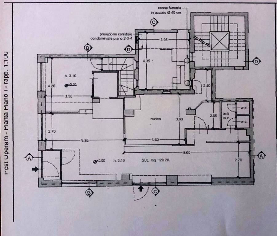 Planimetria piano terra