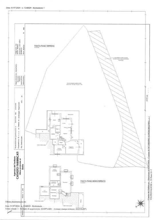 PLANIMETRIA VILLA INDIPENDENTE