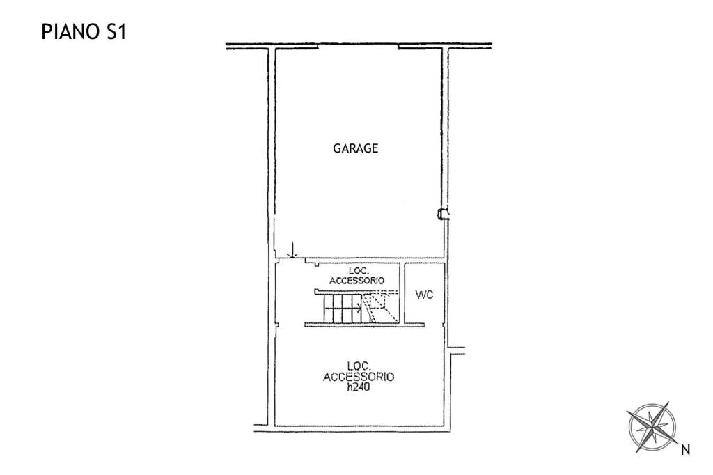 plan garage/loc. accessorio