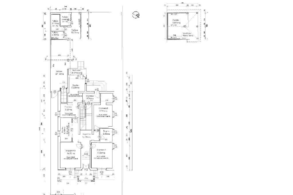 appartamento piano terra + pollaio + fienile