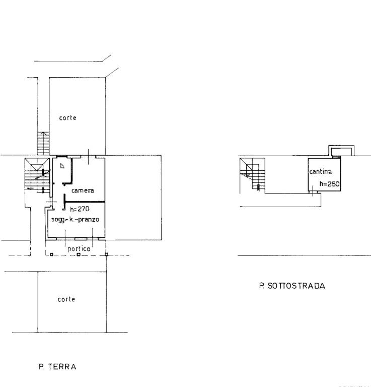 Appartamento e cantina