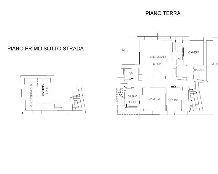 Planimetria abitazione per pubblicità